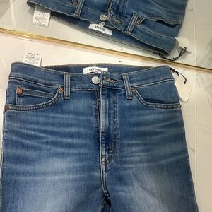Re/Done Women's Classic Blue Skinny Jeans